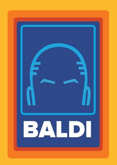 bald old Birthday Card 41388 created by James  Steer