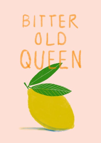 lemon funny Birthday Card 20589 created by Mark McConnell