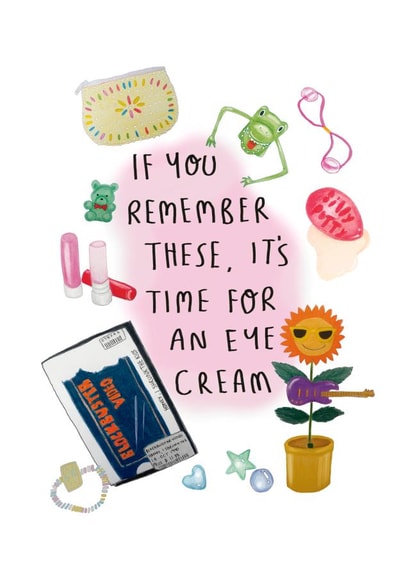 adult 90s Birthday Card 20583 created by Vivi Lake