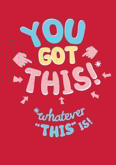 you got Good Luck Card 20232 created by Dan McFadden