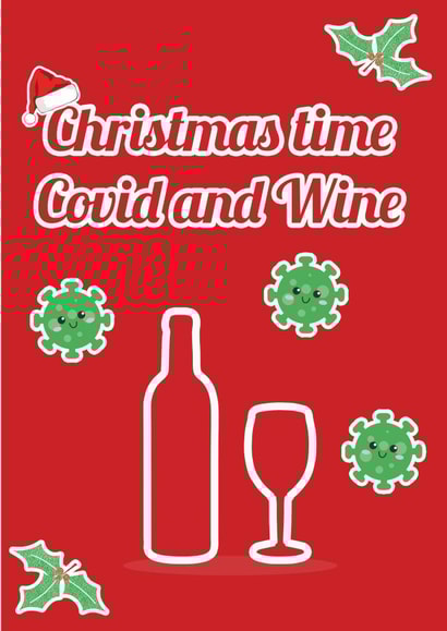 Christmas 2020 Alcohol Christmas Card 45612 created by Emma's Card Designs