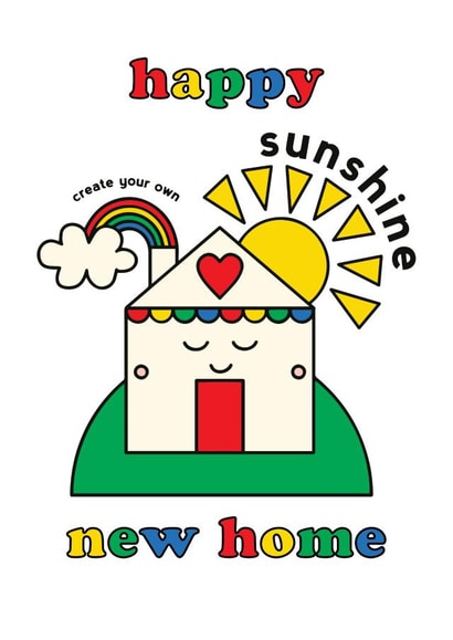 new home housewarming New Home Card 17236 created by @sophie robbens