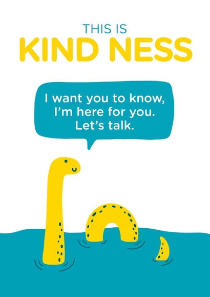 sendasmile kind Thinking of you Card 20504 created by Aaron Demant
