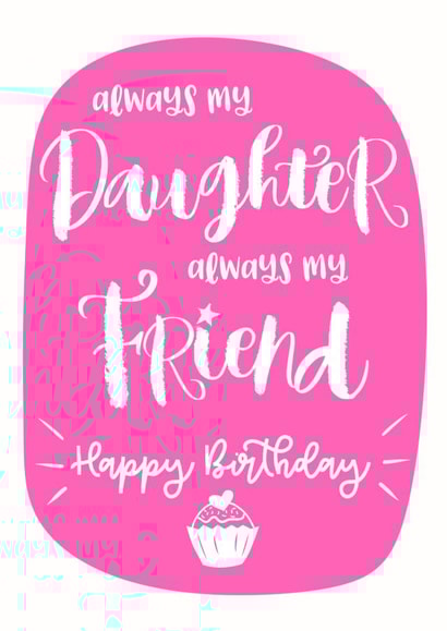 Daughter heartfelt Birthday Card 18818 created by Little Cat Creates