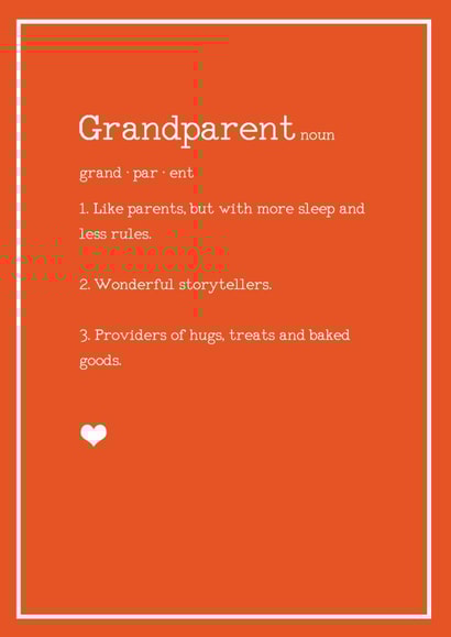 grandparent grandma Birthday Card 18695 created by T & Belle Design