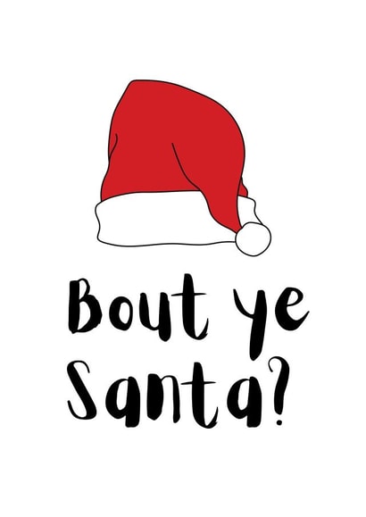 bout ye belfast Christmas Card 25690 created by Stray Funk Design