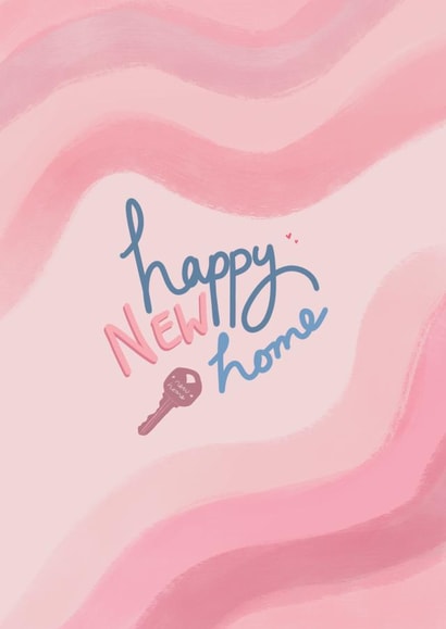 key happy New Home Card 20640 created by CorinaFay Illustration
