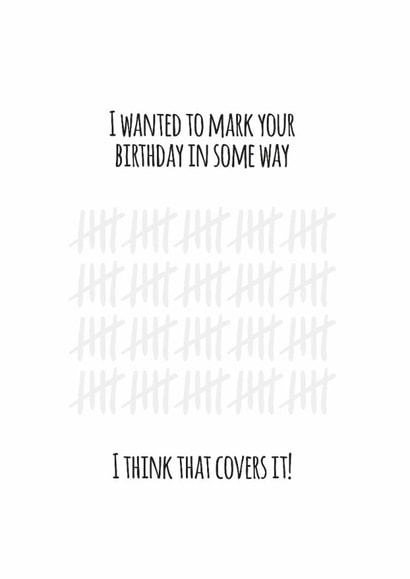 funny cheeky Birthday Card 20608 created by The Card Mill