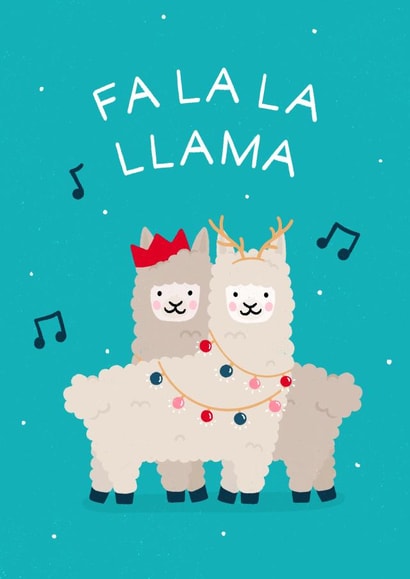 Christmas animal Christmas Card 42565 created by ItsJessica