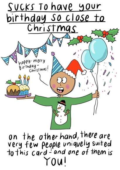 Birthday Christmas Christmas Card 4674 created by Che Dyer