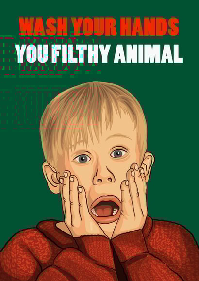 2020 home alone Card 45560 created by Glam Brock