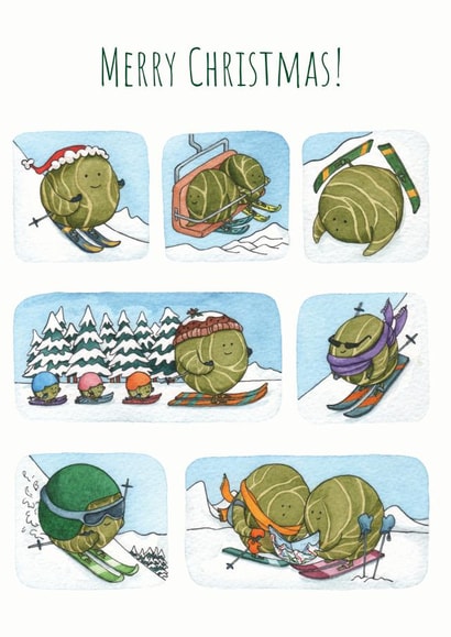 cute food Christmas Card 36336 created by Lucy Reynolds