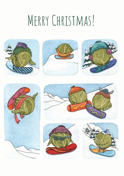 cute illustration Christmas Card 36337 created by Lucy Reynolds