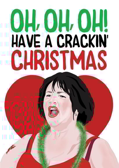 Film/TV/Netflix adult Christmas Card 40674 created by Bubble&Cheek