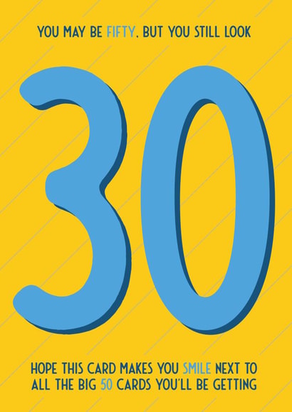 50 50th Birthday Card 17992 created by Bev O'Connor || @oconnordesign