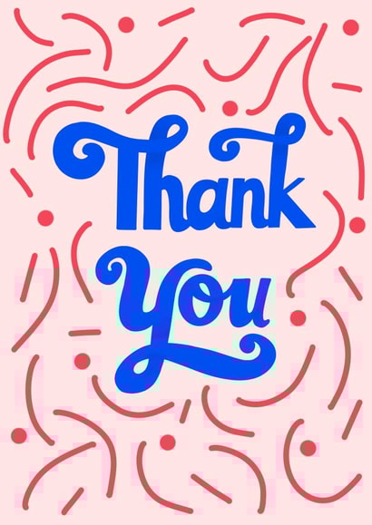Thank You Just To Say Thank You Card 18270 created by Fab Bab