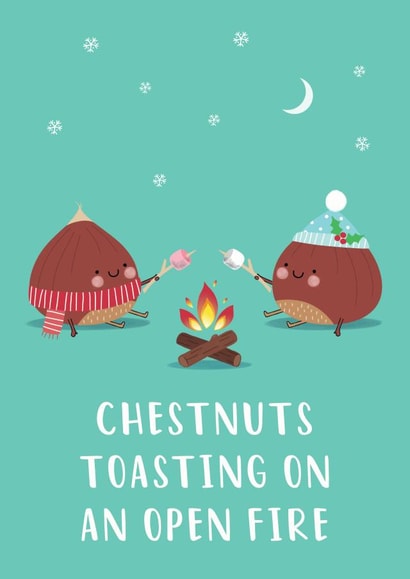 Chestnuts Toasting On An Open Fire created by Design By Day