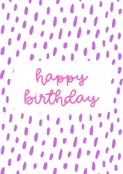 trendy modern Birthday Card 31925 created by Rachey Jay Crafts