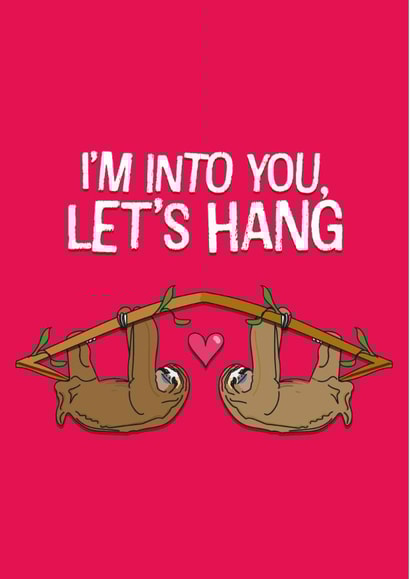 sloth anniversary Anniversary Card 15270 created by CatherineCritchley.