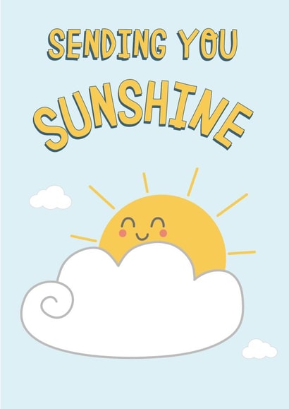 positive vibes support Just because Card 3913 created by Wink Design - Michelle Roberts