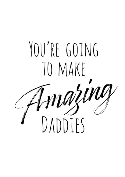 daddies amazing New Baby Card 20665 created by notafictionalmum