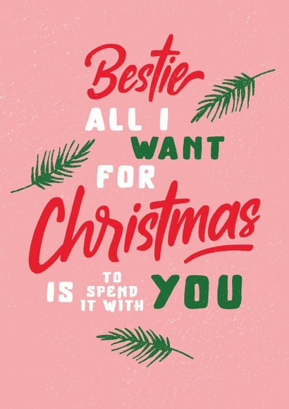 bff best Christmas Card 4503 created by Joyful Joyful