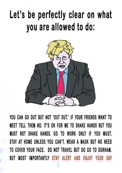 boris johnson Birthday Card 45743 created by Crafty Birdie Designs