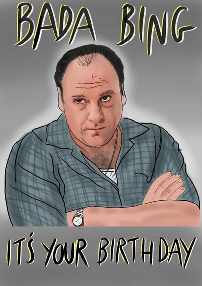 Soprano The sopranos Birthday Card 10311 created by Stacie Charlton