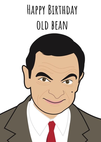 mr bean funny Birthday Card 4713 created by Conor Rawson