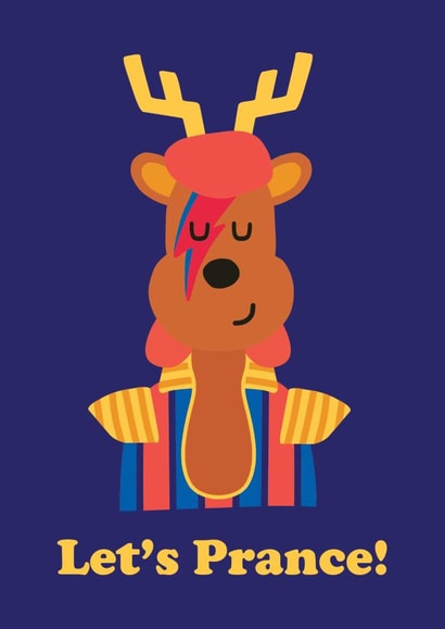Let's Prance - Christmas Card created by Studio Boketto