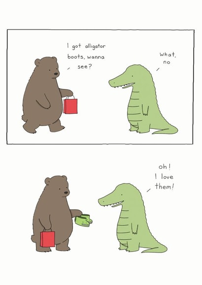 Lizclimo illustration Birthday Card 6731 created by Redback Cards