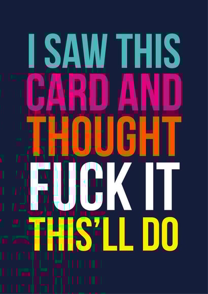 funny rude Birthday Card 14128 created by The Buddy Fernandez Card Co.