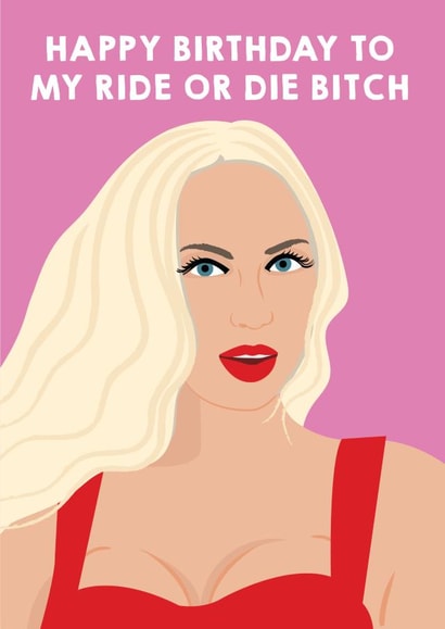 selling sunset Birthday Card 14496 created by Pixie Studio