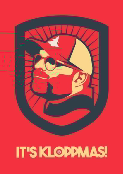 Klopp Liverpool Card 29746 created by Proper Gander Design