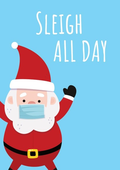 santa sleigh Card 29785 created by Sunnyside Design