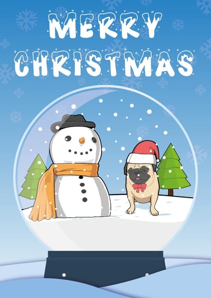 Animals Pets Christmas Card 41504 created by STEVEN LEE-GRAVES