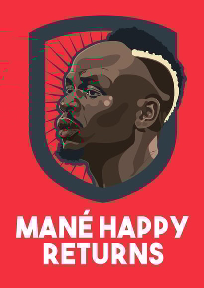 mane happy Birthday Card 7626 created by Proper Gander Design