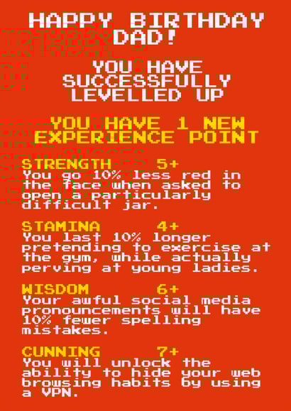 dad funny Birthday Card 19867 created by Leamington Underground