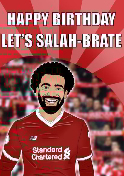 Happy birthday let’s salah-brate created by Pawwmarkss