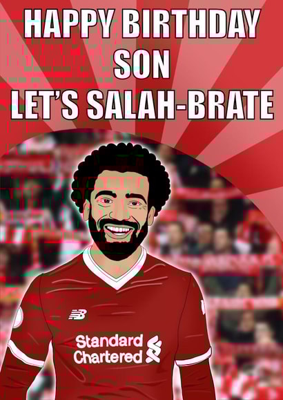 Happy birthday son let’s salah-brate created by Pawwmarkss