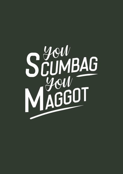 lyrics pogues Christmas Card 12963 created by Pink + Pip