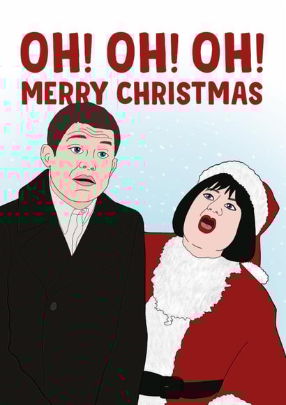 Gavin & Stacey Christmas Card - Oh! Oh! Oh! created by Bonne Nouvelle