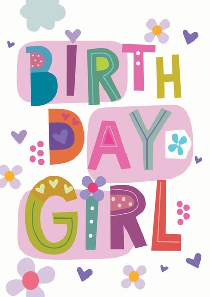 Classic Birthday Card - For Her - Flowers created by Jayne Schofield