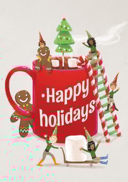 adult happy Christmas Card 45857 created by @Alisha Vas