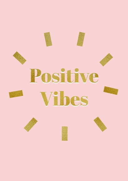 POSITIVE VIBES created by by @audrey_dsts