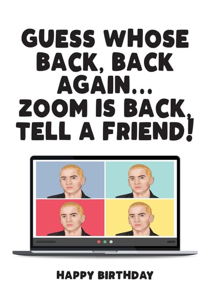 EMINEM ZOOM Card 30650 created by Filthy Sentiments