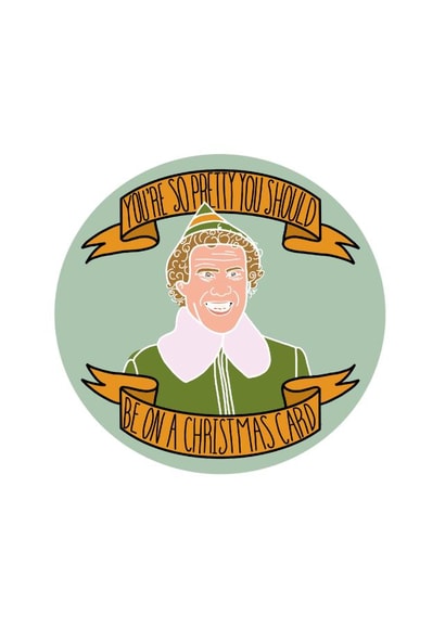 Elf Christmas Card 34734 created by Jen Mcgregor