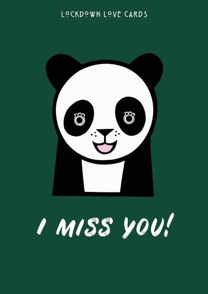 Child adult Thinking of you Card 45593 created by Roarsome