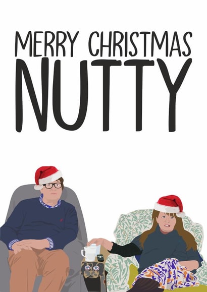 Nutty Gogglebox Christmas Card 19403 created by MintCards