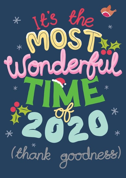 wonderful 2020 Christmas Card 45100 created by Dan McFadden